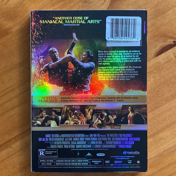 The protector 2 DVD Tony Jaa - Sealed - Picture 2 of 3